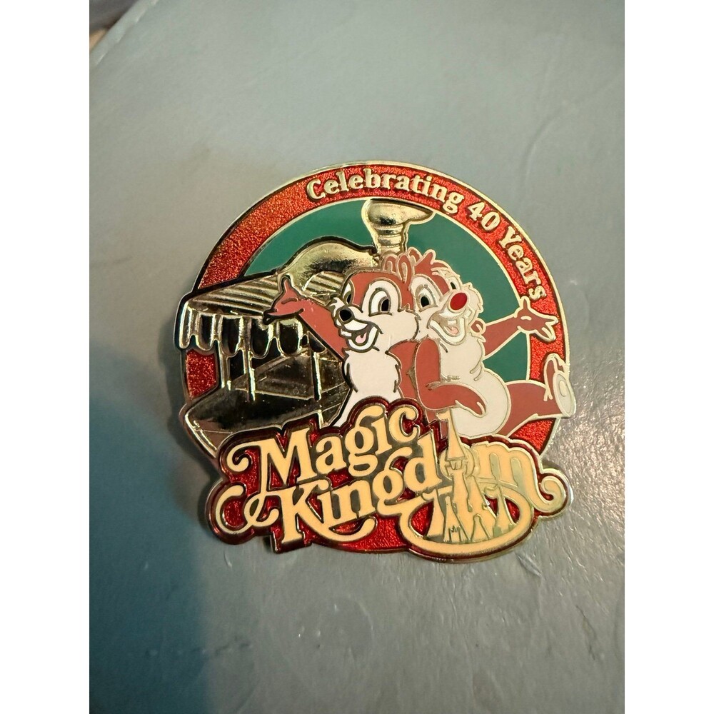 Chip and Dale Jungle Cruise Boat Magic Kingdom Passholder Exclusive Pin